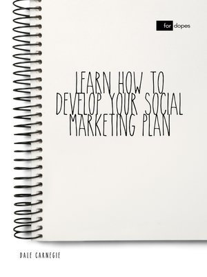 cover image of Learn How to Develop Your Social Marketing Plan